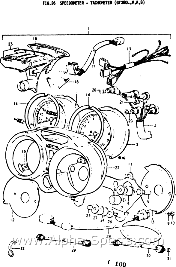 Suzuki Motorcycle OEM Parts Catalog - Alpha Sports